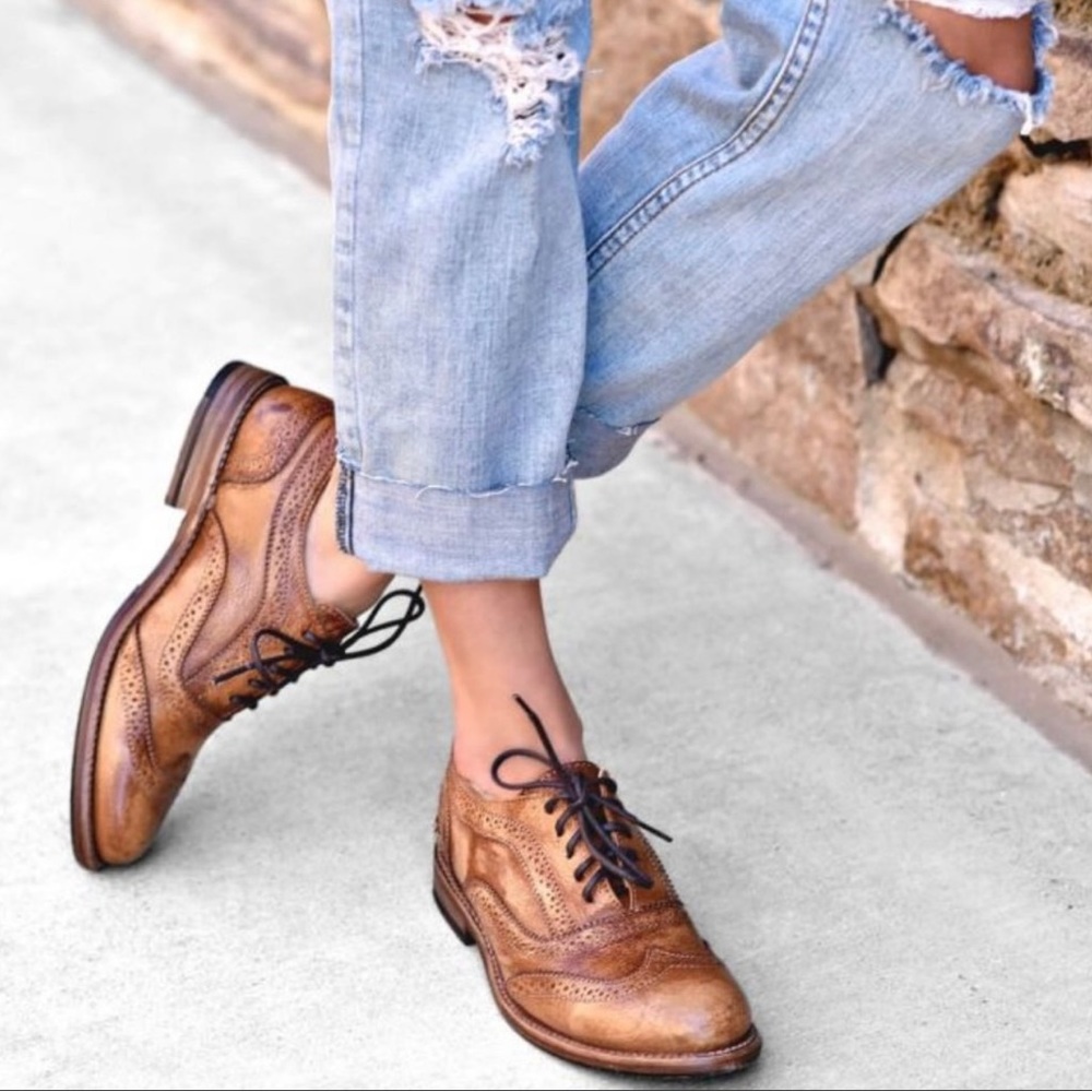 BedStu Lita Classic WingTip shoes size 6.5